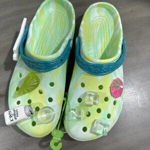 Margaritaville Jimmy Buffett Crocs NEW Classic Clog Men’s 13 Women’s 15 NWT